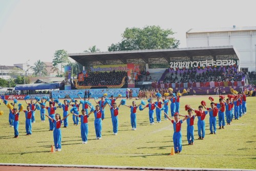 เทศบาลนครแม่สอดจัดกิจกรรมโครงการแข่งขันกีฬานักเรียนกลุ่มโรงเรียนในสังกัดเทศบาลนครแม่สอด