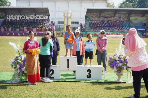 เทศบาลนครแม่สอดจัดกิจกรรมโครงการแข่งขันกีฬานักเรียนกลุ่มโรงเรียนในสังกัดเทศบาลนครแม่สอด