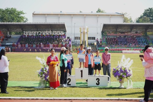 เทศบาลนครแม่สอดจัดกิจกรรมโครงการแข่งขันกีฬานักเรียนกลุ่มโรงเรียนในสังกัดเทศบาลนครแม่สอด