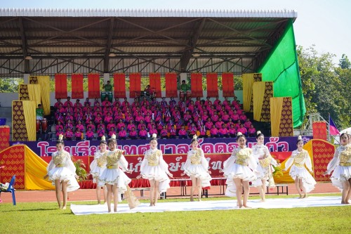 เทศบาลนครแม่สอดจัดกิจกรรมโครงการแข่งขันกีฬานักเรียนกลุ่มโรงเรียนในสังกัดเทศบาลนครแม่สอด