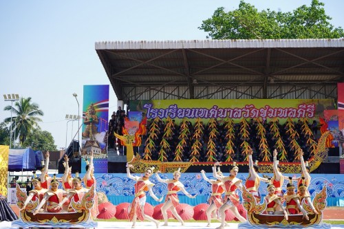 เทศบาลนครแม่สอดจัดกิจกรรมโครงการแข่งขันกีฬานักเรียนกลุ่มโรงเรียนในสังกัดเทศบาลนครแม่สอด