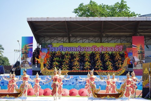เทศบาลนครแม่สอดจัดกิจกรรมโครงการแข่งขันกีฬานักเรียนกลุ่มโรงเรียนในสังกัดเทศบาลนครแม่สอด