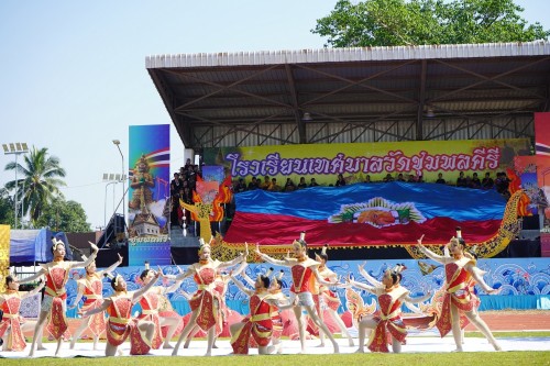 เทศบาลนครแม่สอดจัดกิจกรรมโครงการแข่งขันกีฬานักเรียนกลุ่มโรงเรียนในสังกัดเทศบาลนครแม่สอด