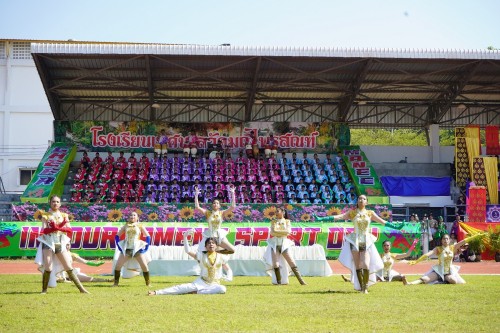 เทศบาลนครแม่สอดจัดกิจกรรมโครงการแข่งขันกีฬานักเรียนกลุ่มโรงเรียนในสังกัดเทศบาลนครแม่สอด