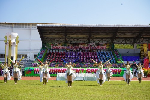 เทศบาลนครแม่สอดจัดกิจกรรมโครงการแข่งขันกีฬานักเรียนกลุ่มโรงเรียนในสังกัดเทศบาลนครแม่สอด