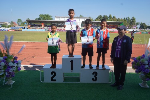 เทศบาลนครแม่สอดจัดกิจกรรมโครงการแข่งขันกีฬานักเรียนกลุ่มโรงเรียนในสังกัดเทศบาลนครแม่สอด