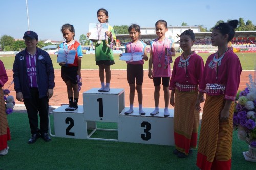 เทศบาลนครแม่สอดจัดกิจกรรมโครงการแข่งขันกีฬานักเรียนกลุ่มโรงเรียนในสังกัดเทศบาลนครแม่สอด