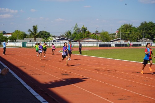 เทศบาลนครแม่สอดจัดกิจกรรมโครงการแข่งขันกีฬานักเรียนกลุ่มโรงเรียนในสังกัดเทศบาลนครแม่สอด