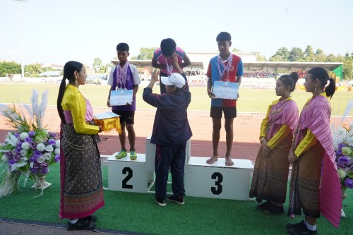 เทศบาลนครแม่สอดจัดกิจกรรมโครงการแข่งขันกีฬานักเรียนกลุ่มโรงเรียนในสังกัดเทศบาลนครแม่สอด