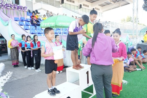 เทศบาลนครแม่สอดจัดกิจกรรมโครงการแข่งขันกีฬานักเรียนกลุ่มโรงเรียนในสังกัดเทศบาลนครแม่สอด