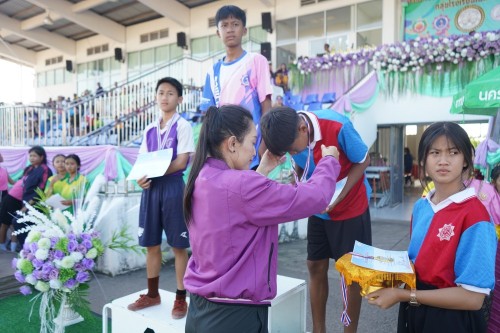 เทศบาลนครแม่สอดจัดกิจกรรมโครงการแข่งขันกีฬานักเรียนกลุ่มโรงเรียนในสังกัดเทศบาลนครแม่สอด