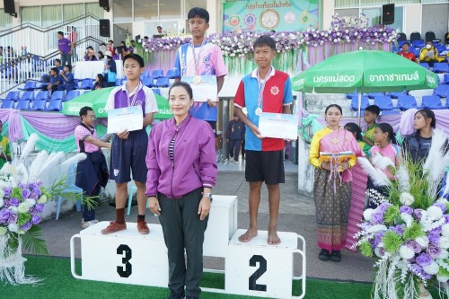 เทศบาลนครแม่สอดจัดกิจกรรมโครงการแข่งขันกีฬานักเรียนกลุ่มโรงเรียนในสังกัดเทศบาลนครแม่สอด