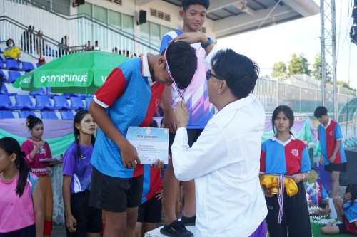 เทศบาลนครแม่สอดจัดกิจกรรมโครงการแข่งขันกีฬานักเรียนกลุ่มโรงเรียนในสังกัดเทศบาลนครแม่สอด