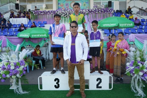 เทศบาลนครแม่สอดจัดกิจกรรมโครงการแข่งขันกีฬานักเรียนกลุ่มโรงเรียนในสังกัดเทศบาลนครแม่สอด