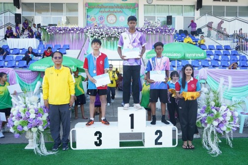 เทศบาลนครแม่สอดจัดกิจกรรมโครงการแข่งขันกีฬานักเรียนกลุ่มโรงเรียนในสังกัดเทศบาลนครแม่สอด