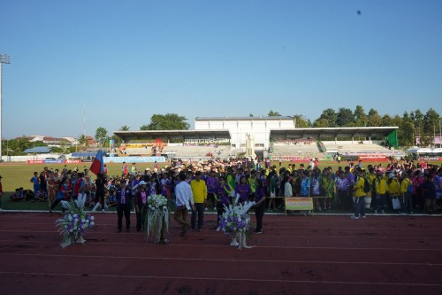 เทศบาลนครแม่สอดจัดกิจกรรมโครงการแข่งขันกีฬานักเรียนกลุ่มโรงเรียนในสังกัดเทศบาลนครแม่สอด