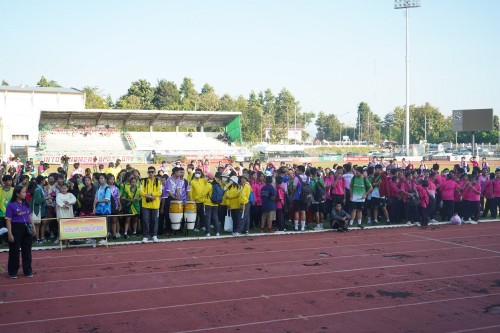 เทศบาลนครแม่สอดจัดกิจกรรมโครงการแข่งขันกีฬานักเรียนกลุ่มโรงเรียนในสังกัดเทศบาลนครแม่สอด