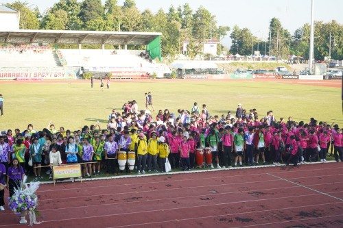 เทศบาลนครแม่สอดจัดกิจกรรมโครงการแข่งขันกีฬานักเรียนกลุ่มโรงเรียนในสังกัดเทศบาลนครแม่สอด