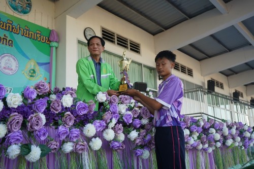 เทศบาลนครแม่สอดจัดกิจกรรมโครงการแข่งขันกีฬานักเรียนกลุ่มโรงเรียนในสังกัดเทศบาลนครแม่สอด