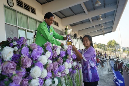 เทศบาลนครแม่สอดจัดกิจกรรมโครงการแข่งขันกีฬานักเรียนกลุ่มโรงเรียนในสังกัดเทศบาลนครแม่สอด