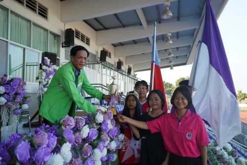 เทศบาลนครแม่สอดจัดกิจกรรมโครงการแข่งขันกีฬานักเรียนกลุ่มโรงเรียนในสังกัดเทศบาลนครแม่สอด