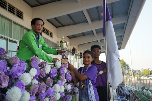 เทศบาลนครแม่สอดจัดกิจกรรมโครงการแข่งขันกีฬานักเรียนกลุ่มโรงเรียนในสังกัดเทศบาลนครแม่สอด