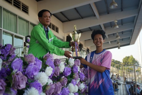 เทศบาลนครแม่สอดจัดกิจกรรมโครงการแข่งขันกีฬานักเรียนกลุ่มโรงเรียนในสังกัดเทศบาลนครแม่สอด