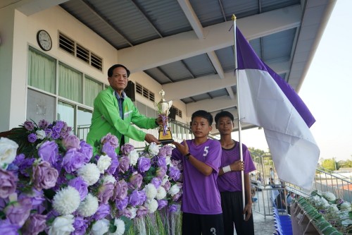 เทศบาลนครแม่สอดจัดกิจกรรมโครงการแข่งขันกีฬานักเรียนกลุ่มโรงเรียนในสังกัดเทศบาลนครแม่สอด