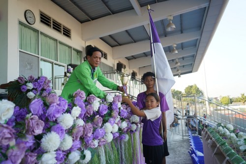 เทศบาลนครแม่สอดจัดกิจกรรมโครงการแข่งขันกีฬานักเรียนกลุ่มโรงเรียนในสังกัดเทศบาลนครแม่สอด