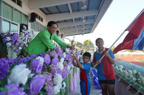 เทศบาลนครแม่สอดจัดกิจกรรมโครงการแข่งขันกีฬานักเรียนกลุ่มโรงเรียนในสังกัดเทศบาลนครแม่สอด