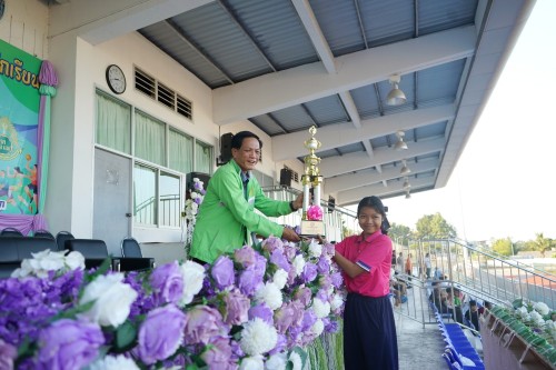 เทศบาลนครแม่สอดจัดกิจกรรมโครงการแข่งขันกีฬานักเรียนกลุ่มโรงเรียนในสังกัดเทศบาลนครแม่สอด