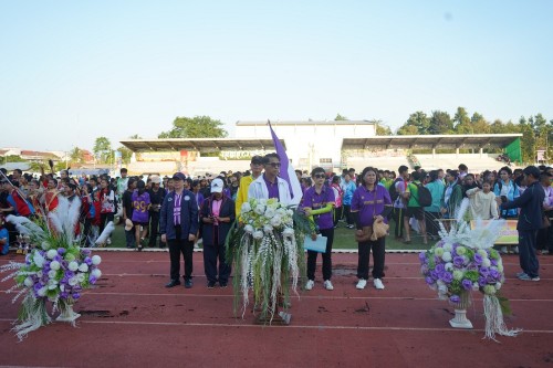 เทศบาลนครแม่สอดจัดกิจกรรมโครงการแข่งขันกีฬานักเรียนกลุ่มโรงเรียนในสังกัดเทศบาลนครแม่สอด