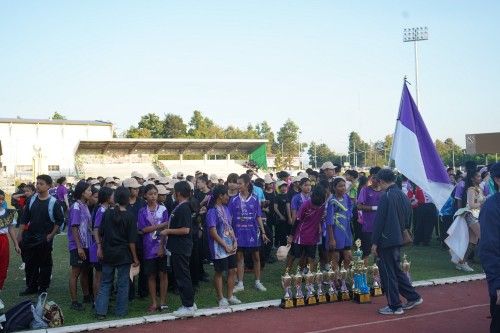 เทศบาลนครแม่สอดจัดกิจกรรมโครงการแข่งขันกีฬานักเรียนกลุ่มโรงเรียนในสังกัดเทศบาลนครแม่สอด