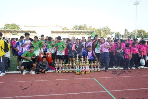 เทศบาลนครแม่สอดจัดกิจกรรมโครงการแข่งขันกีฬานักเรียนกลุ่มโรงเรียนในสังกัดเทศบาลนครแม่สอด