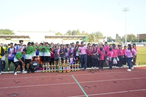 เทศบาลนครแม่สอดจัดกิจกรรมโครงการแข่งขันกีฬานักเรียนกลุ่มโรงเรียนในสังกัดเทศบาลนครแม่สอด