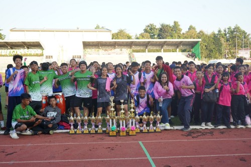 เทศบาลนครแม่สอดจัดกิจกรรมโครงการแข่งขันกีฬานักเรียนกลุ่มโรงเรียนในสังกัดเทศบาลนครแม่สอด