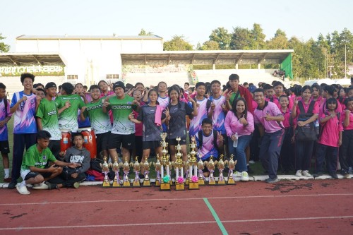 เทศบาลนครแม่สอดจัดกิจกรรมโครงการแข่งขันกีฬานักเรียนกลุ่มโรงเรียนในสังกัดเทศบาลนครแม่สอด