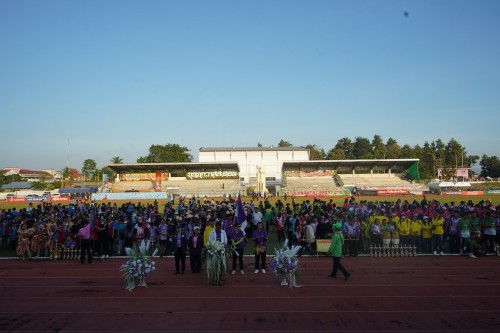 เทศบาลนครแม่สอดจัดกิจกรรมโครงการแข่งขันกีฬานักเรียนกลุ่มโรงเรียนในสังกัดเทศบาลนครแม่สอด