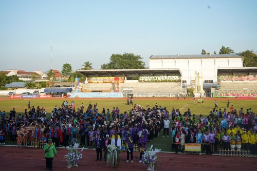 เทศบาลนครแม่สอดจัดกิจกรรมโครงการแข่งขันกีฬานักเรียนกลุ่มโรงเรียนในสังกัดเทศบาลนครแม่สอด