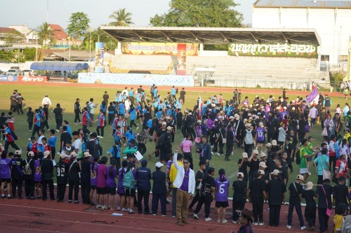 เทศบาลนครแม่สอดจัดกิจกรรมโครงการแข่งขันกีฬานักเรียนกลุ่มโรงเรียนในสังกัดเทศบาลนครแม่สอด