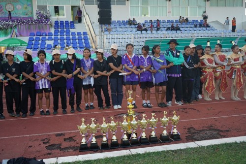 เทศบาลนครแม่สอดจัดกิจกรรมโครงการแข่งขันกีฬานักเรียนกลุ่มโรงเรียนในสังกัดเทศบาลนครแม่สอด