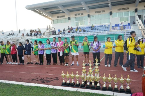 เทศบาลนครแม่สอดจัดกิจกรรมโครงการแข่งขันกีฬานักเรียนกลุ่มโรงเรียนในสังกัดเทศบาลนครแม่สอด