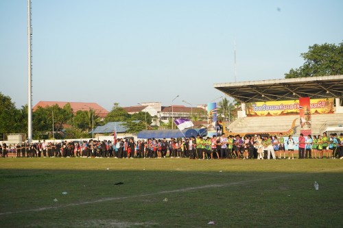 เทศบาลนครแม่สอดจัดกิจกรรมโครงการแข่งขันกีฬานักเรียนกลุ่มโรงเรียนในสังกัดเทศบาลนครแม่สอด