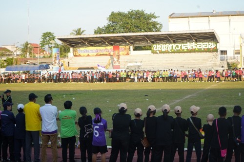 เทศบาลนครแม่สอดจัดกิจกรรมโครงการแข่งขันกีฬานักเรียนกลุ่มโรงเรียนในสังกัดเทศบาลนครแม่สอด