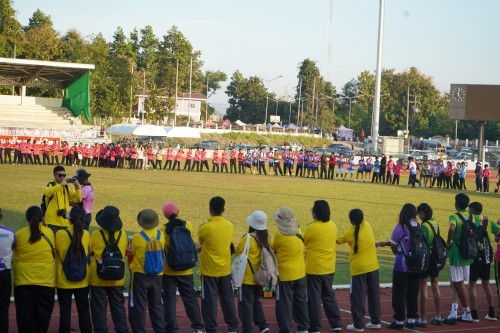 เทศบาลนครแม่สอดจัดกิจกรรมโครงการแข่งขันกีฬานักเรียนกลุ่มโรงเรียนในสังกัดเทศบาลนครแม่สอด