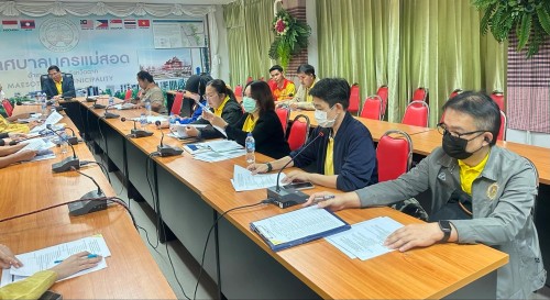 ฝ่ายศึกษานิเทศก์ กองการศึกษา จัดประชุมการประกวดแข่งขันทักษะทางวิชาการเทศบาลนครแม่สอด ประจำปี 2568