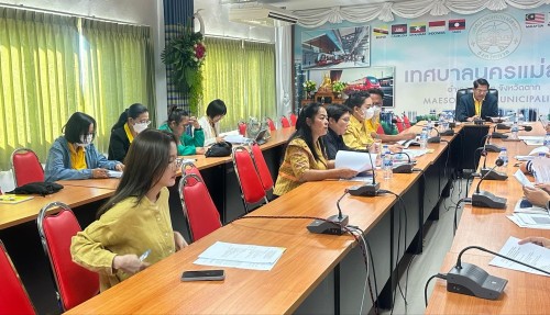 ฝ่ายศึกษานิเทศก์ กองการศึกษา จัดประชุมการประกวดแข่งขันทักษะทางวิชาการเทศบาลนครแม่สอด ประจำปี 2568