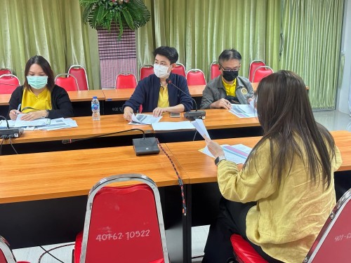 ฝ่ายศึกษานิเทศก์ กองการศึกษา จัดประชุมการประกวดแข่งขันทักษะทางวิชาการเทศบาลนครแม่สอด ประจำปี 2568