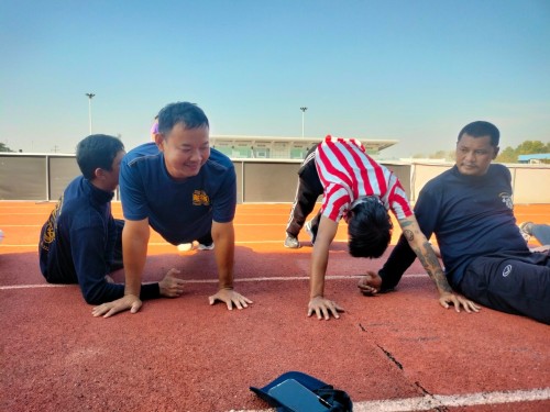 ดับเพลิงนครแม่สอด จัดโครงการทดสอบสมรรถภาพทางกาย ครั้งที่ 1 ประจำปี 2568