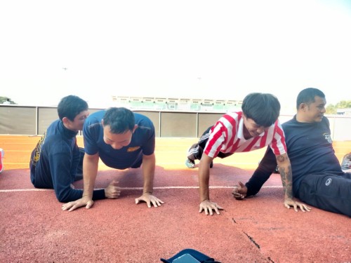 ดับเพลิงนครแม่สอด จัดโครงการทดสอบสมรรถภาพทางกาย ครั้งที่ 1 ประจำปี 2568